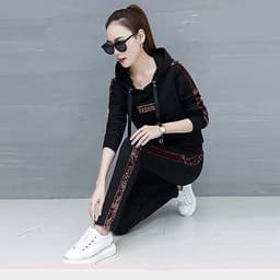 Bộ đồ thể thao nữ phối nhung TT240