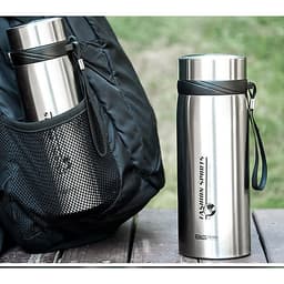 Bình Giữ Nhiệt Inox 1100ml Giữ Nhiệt Trên 12H Có Dây Treo