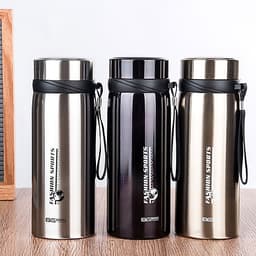 Bình Giữ Nhiệt Inox 1100ml Giữ Nhiệt Trên 12H Có Dây Treo