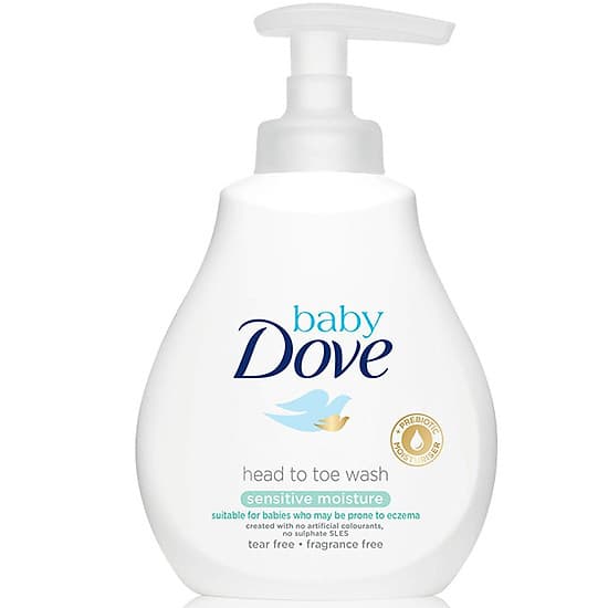 Sữa tắm gội toàn thân Baby Dove Cho Da Nhạy Cảm