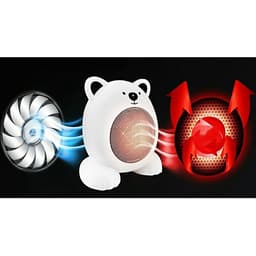 Máy sưởi cầm tay mini cao cấp hình gấu đáng yêu nhỏ gọn, tiện lợi -giao màu ngẫu nhiên 