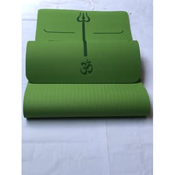 Thảm yoga định tuyến 8mm TPE(kèm túi đựng+dây buộc thảm )-Hoa văn ngẫu nhiên