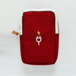 Túi Đựng Phụ Kiện, Điện Thoại, Máy Ảnh, Sạc Pin, Tai Nghe Phong Cách Hàn Quốc - Hàng Nhập Khẩu
