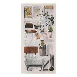 Bộ 6 Tấm Sticker Dán Trang Trí
