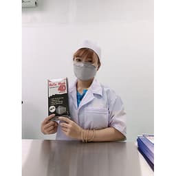 KHẨU TRANG 4D HELLO MASK VẢI KHÔNG DỆT SMS KHÁNG KHUẨN (10 cái)