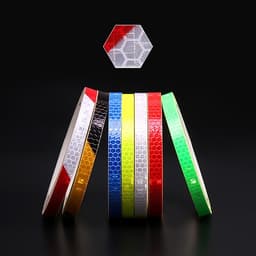 Băng Cuộn Dán Dính Đề Can (Decal) Phản Quang Dán Trang Trí Viền Thân Xe Đạp, Xe Máy, Ô tô An Toàn Ban Đêm Nổi Bật (1 cuộn 8 mét) Mai Lee