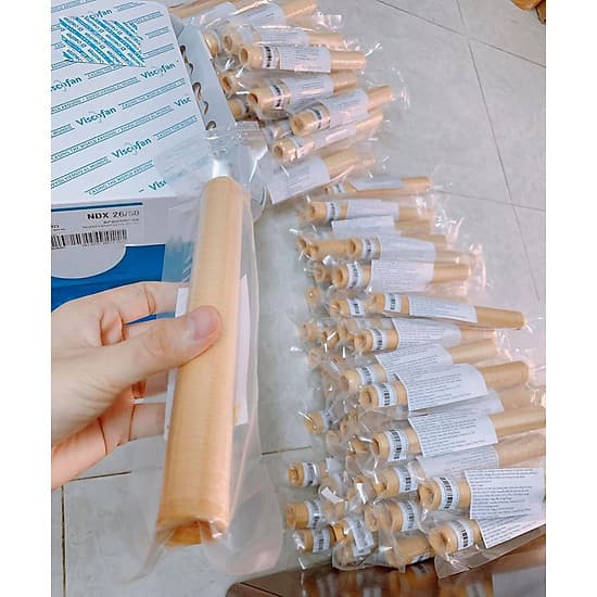 1 Cuộn vỏ COLLAGEN làm xúc xích , lạp xưởng