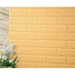 Bộ 10 Miếng Xốp Dán Tường 3D Chịu lực, chống nước, chống ẩm mốc 70x77cm - nhiều màu