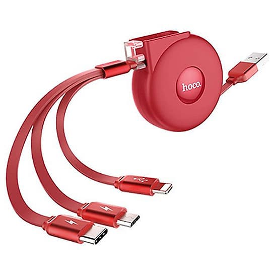 Cáp sạc điện thoại dài 1m 3.5A đa năng nhãn hiệu Hoco U50  - Hàng Chính Hãng