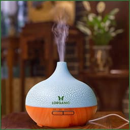 Máy khuếch tán/ máy xông tinh dầu Lorganic Giọt Nước FX2056/ Thích hợp xông phòng 15-40m2.