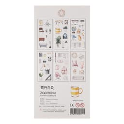 Bộ 6 Tấm Sticker Dán Trang Trí