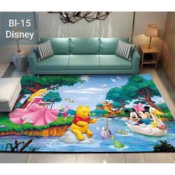 Thảm trải sàn BALI loại 1m6 x2m3 mẫu kẻ thảm trải sàn nỉ lì