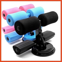 Dụng cụ tập bụng, tập eo 2 thanh, dụng cụ hỗ trợ tập gym đa năng có đế hút chân không siêu chắc 