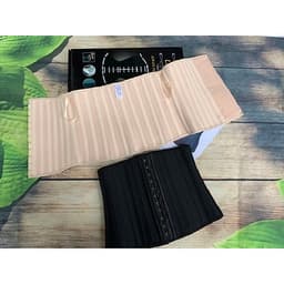 Đai nịt bụng latex ngắn 25 xương cao 25cm full hộp kèm sách hướng dẫn sử dụng