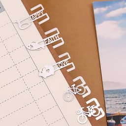 Bộ Đánh Dấu Sách BookMark Kim Loại