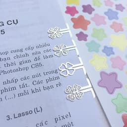 Bộ Đánh Dấu Sách BookMark Kim Loại