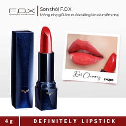[TAIWAN COSMETICS] Son Thỏi F.O.X Definitely Lipstick 4g