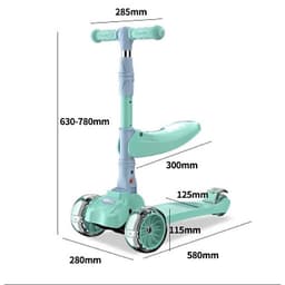 Xe Scooter của Đức tính năng 2 trong 1 có đèn và chong chóng