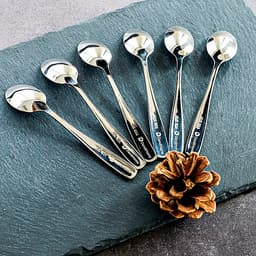 Bộ 6 thìa muỗng inox 304 DandiHome 2020 cao cấp, sang trọng, tinh tế