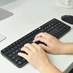 Bộ Bàn Phím Và Chuột Không Dây Xiaomi chống trượt dành cho Máy Tính Xách Tay (2.4GHz)