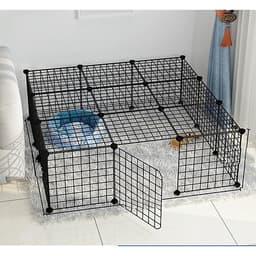 Lưới lắp ghép chuồng quây thú cưng có cửa