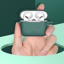Bao case chống sốc silicon cho tai nghe Apple Airpods Pro hiệu Usams BH568 ( siêu mỏng 2mm, chống vân tay, chống bám bẩn, chống va đập, vật liệu cao cấp) - Hàng nhập khẩu
