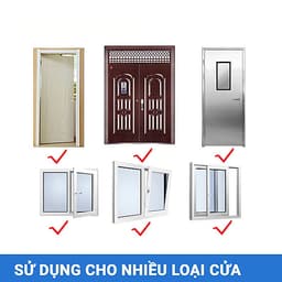 Gioăng cao su khung cửa, Gioăng cao su chữ D ( cuộn 6m)