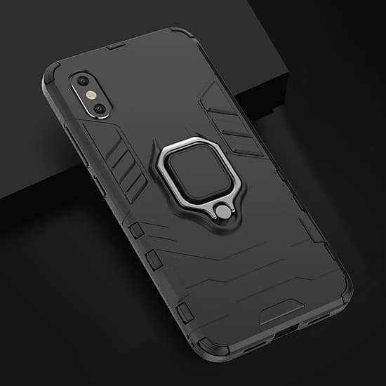 Ốp lưng cho Xiaomi Mi 8 Pro iRON - MAN IRING Nhựa PC cứng viền dẻo chống sốc