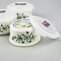 Hộp Đựng Cơm Cà Men Giữ Nhiệt 3 Tầng Happy Cook Chất Liệu Gốm Sứ Chịu Nhiệt 1400 Độ C Tặng Túi Đựng Giữ Nhiệt Cao Cấp -Hàng Chính Hãng