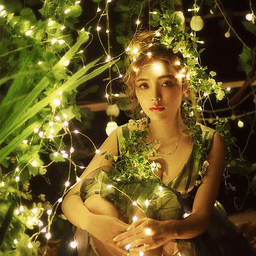 Dây đèn Fairy Light đom đóm chipsbling 10 mét dùng pin AA