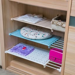 Kệ đa năng chia ngăn tủ,quần áo.giày dép tiện lợi không cần bắt vít