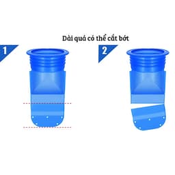 Phụ kiện Silicone lắp thoát sàn chống mùi hôi vi khuẩn trào ngược lên