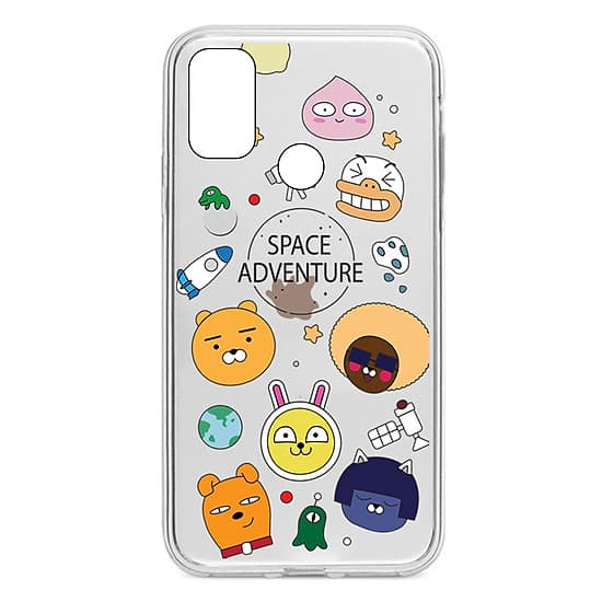 Ốp lưng Vina Case dành cho OPPO A53 KaKao Friends in Silicone dẻo trong(sản phẩm có 3 mẫu)-Hàng Chính Hãng