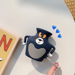 Bao Case Cho Airpods 1 / Airpods 2 / Airpods Pro Hình Mèo Tom