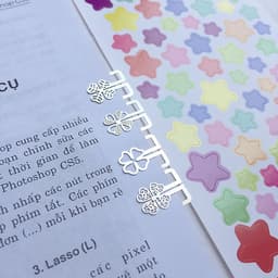 Bộ Đánh Dấu Sách BookMark Kim Loại