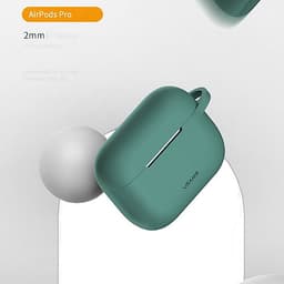 Bao case chống sốc silicon cho tai nghe Apple Airpods Pro hiệu Usams BH568 ( siêu mỏng 2mm, chống vân tay, chống bám bẩn, chống va đập, vật liệu cao cấp) - Hàng nhập khẩu