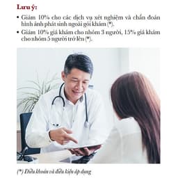 Gói khám Sức khỏe Nâng cao tại Phòng khám Đa khoa Hưng Việt