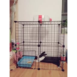 Lưới lắp ghép chuồng quây thú cưng có cửa