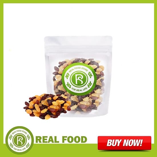 Túi Nho Khô 100G - Thương hiệu Real Food Store ( Nhiều lựa chọn)