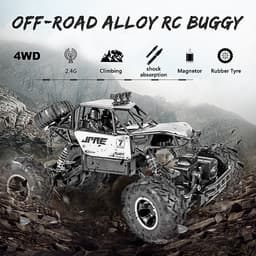 Đồ Chơi Xe Địa Hình Tốc Độ Cao Điều Khiển Từ Xa 1/16 Off-Road Buggy Alloy Rc (2.4Ghz) (4Wd) (15Km/h) 