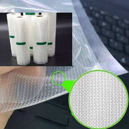 Bộ 2 cuộn túi hút chân không một mặt nhám rộng