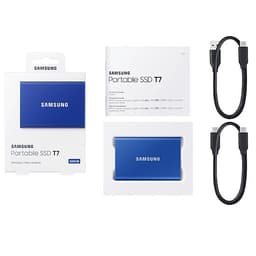 Ổ Cứng Di Động Samsung Portable SSD T7 500GB MU-PC500 - Hàng Chính Hãng