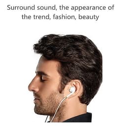 JY Bass Earphone with Microphone Wired for iphone Andriod Phone