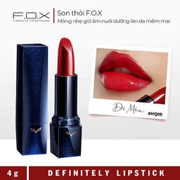 [TAIWAN COSMETICS] Son Thỏi F.O.X Definitely Lipstick 4g