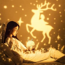 Chill Party-Đèn Chiếu Ngàn Sao 6 phong cách kiêm đèn ngủ xoay tự động, tích hợp phát nhạc bằng Bluetooth nhiều màu sắc tuyệt đẹp, sạc lại bằng USB