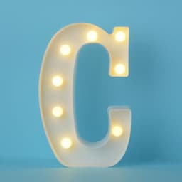 Đèn LED Chữ Cái Loại Lớn 22cm Trang Trí Tiệc Cưới, Sinh Nhật - 26 Chữ Cái