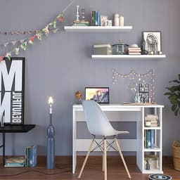 Bàn Làm Việc Kết Hợp Kệ Sách Đa Năng 
