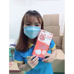 KHẨU TRANG 4D HELLO MASK VẢI KHÔNG DỆT SMS KHÁNG KHUẨN (10 cái)