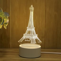 Đèn ngủ LED 3D trang trí - quà tặng độc đáo