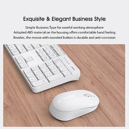Bộ Bàn Phím Và Chuột Không Dây Xiaomi chống trượt dành cho Máy Tính Xách Tay (2.4GHz)